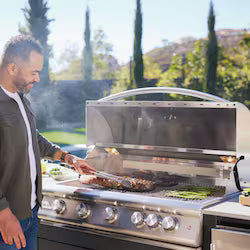 Blaze LTE+ 40-Inch 5-Burner Built-In Propane Gas Grill – Premium Stainless Steel Outdoor BBQ