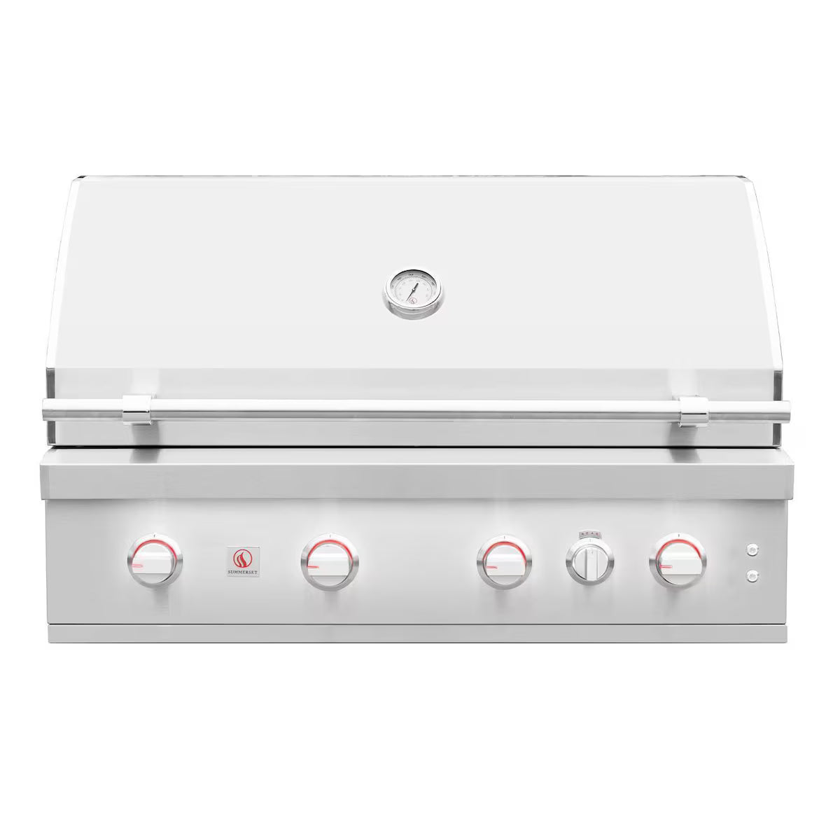 Summerset Quest 42-Inch 3 Burner Built-In Propane Gas Grill with Rear Infrared Burner, Rotisserie Kit & Drop-In Griddle Plate – QST42-LP