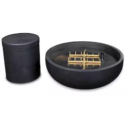 Blaze Propane Fire Bowl Outdoor Concrete Fire Pit
