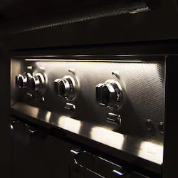 The Hestan 42-Inch Natural Gas Grill W/ Rotisserie On Double Drawer & Door Tower Cart - Pacific Fog - GABR42-NG-GG
