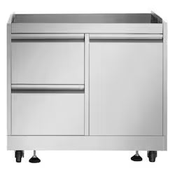 Thor Kitchen 6-Piece Modular Outdoor Kitchen Island Suite with 4-Burner Propane Gas Grill