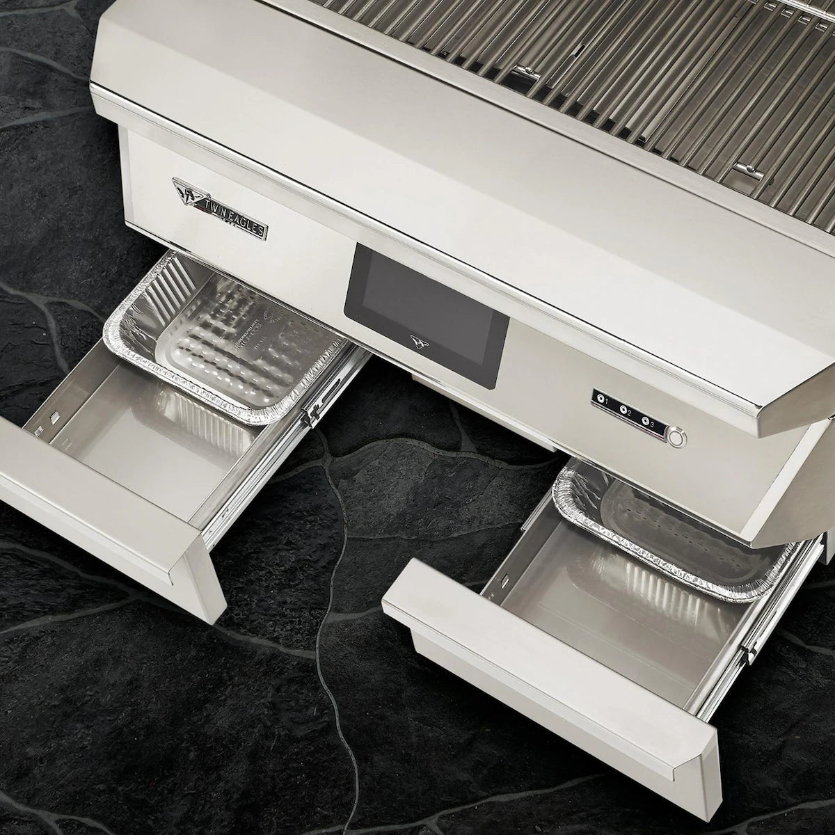 Twin Eagles Wi-Fi Controlled 36-Inch Built-In Stainless Steel Pellet Grill & Smoker- TEPG36G
