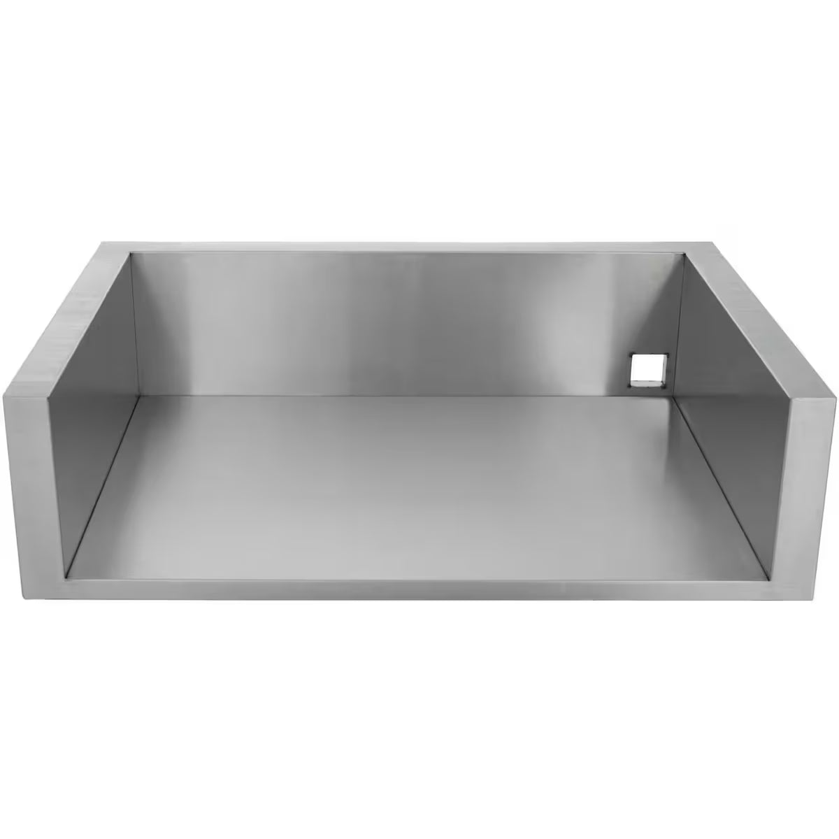 WeatherStrong Nassau 10.5 Ft Outdoor Kitchen Island w/ Blaze Propane Grill, Side Burner & Refrigerator – Sapphire Blue / Glacier Frost