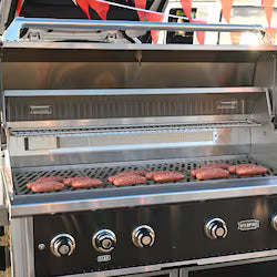 Wildfire Ranch Pro 42-Inch 4-Burner Propane Gas Grill – Black 304 Stainless Steel