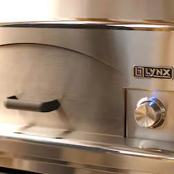 Lynx Professional Napoli 30-Inch Natural Gas Outdoor Pizza Oven with Mobile Kitchen Cart (LPZAF-NG)