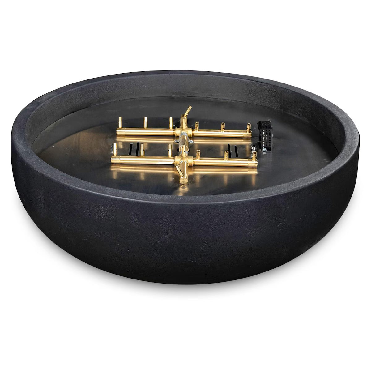 Blaze Propane Fire Bowl – 120,000 BTU Outdoor Concrete Fire Pit (Made in USA)