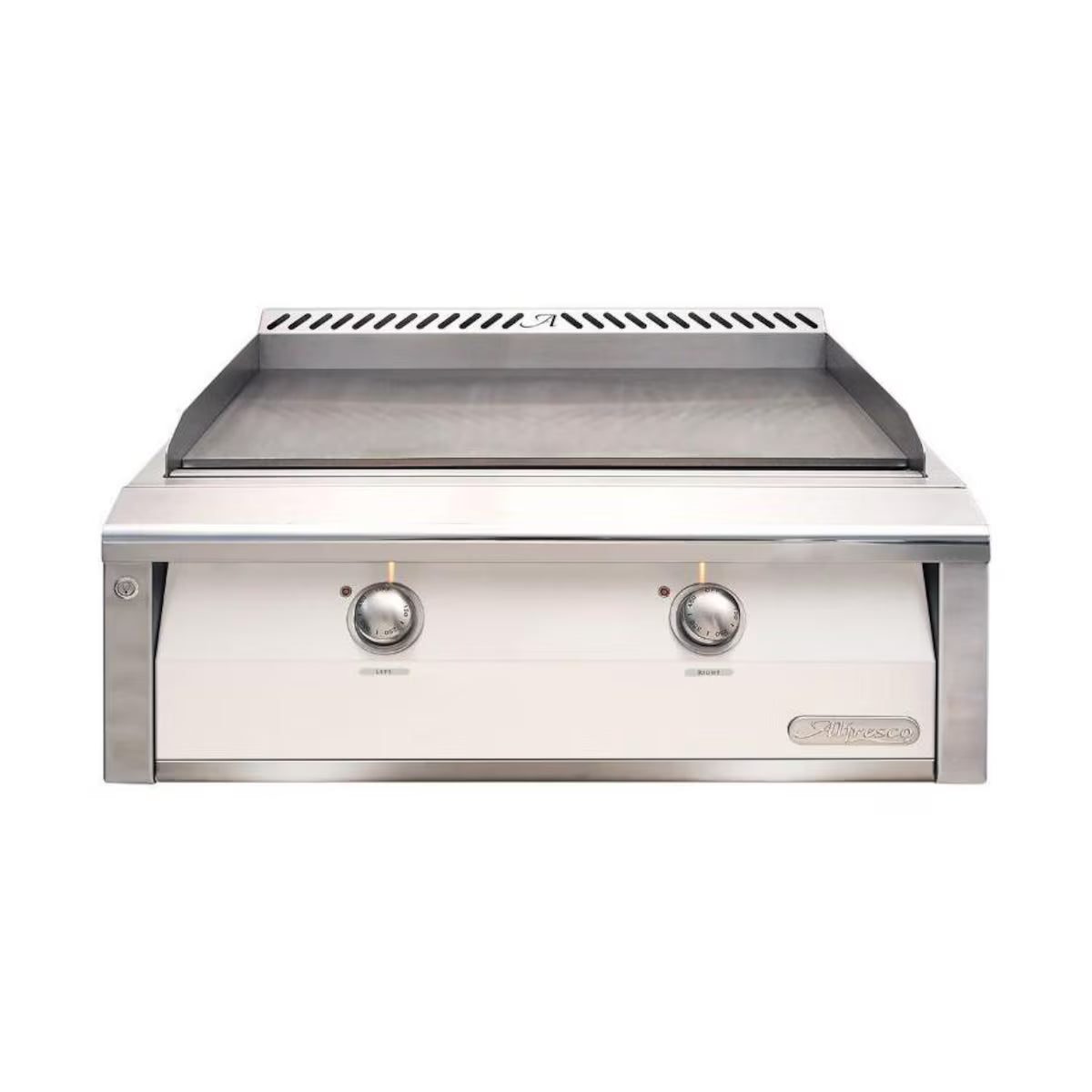 Alfresco 30-Inch Built-In Natural Gas Griddle in Blue Lilac – AXE-30GT-NG-S4005