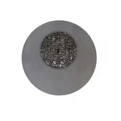 Bellino 42-Inch Round Aluminum Propane Fire Pit with Lid in Concrete Grey by Ebel