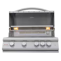 Blaze LTE+ 32-Inch Natural Gas Grill Center – Complete Outdoor Kitchen Island