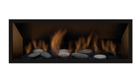 Sierra Flame Lamego 45-Inch Zero Clearance Contemporary Gas Fireplace with Electronic Ignition