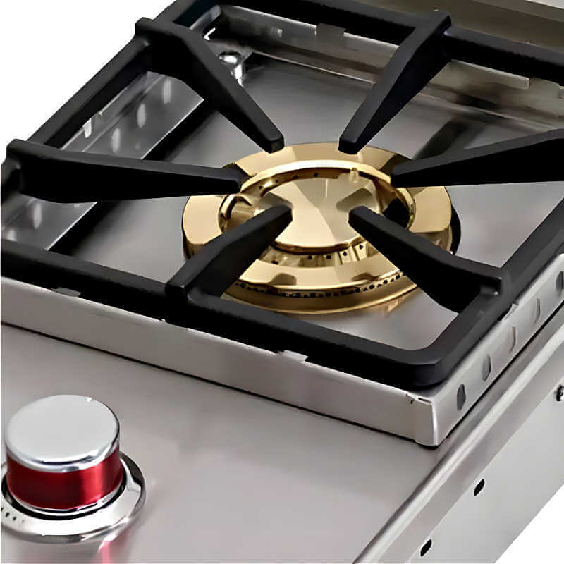 Cal Flame Avalon Q Escape Series BBQ Island with 4 Burner Grill Model: BBK-820 R/L