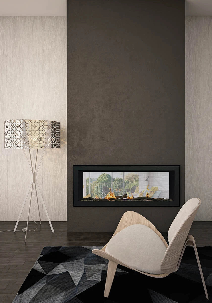 Sierra Flame: The Emerson 48ST Direct Vent Linear Gas Fireplace