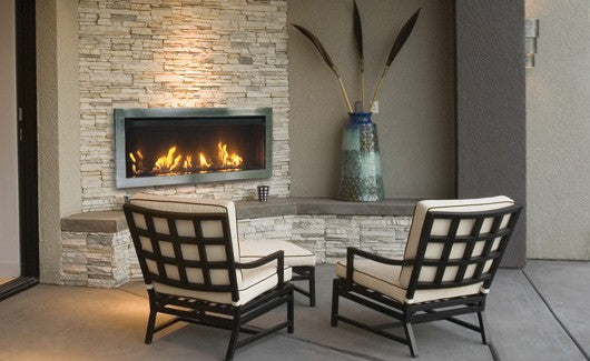 Sierra Flame Tahoe 450L Outdoor Ventless Gas Linear Fireplace