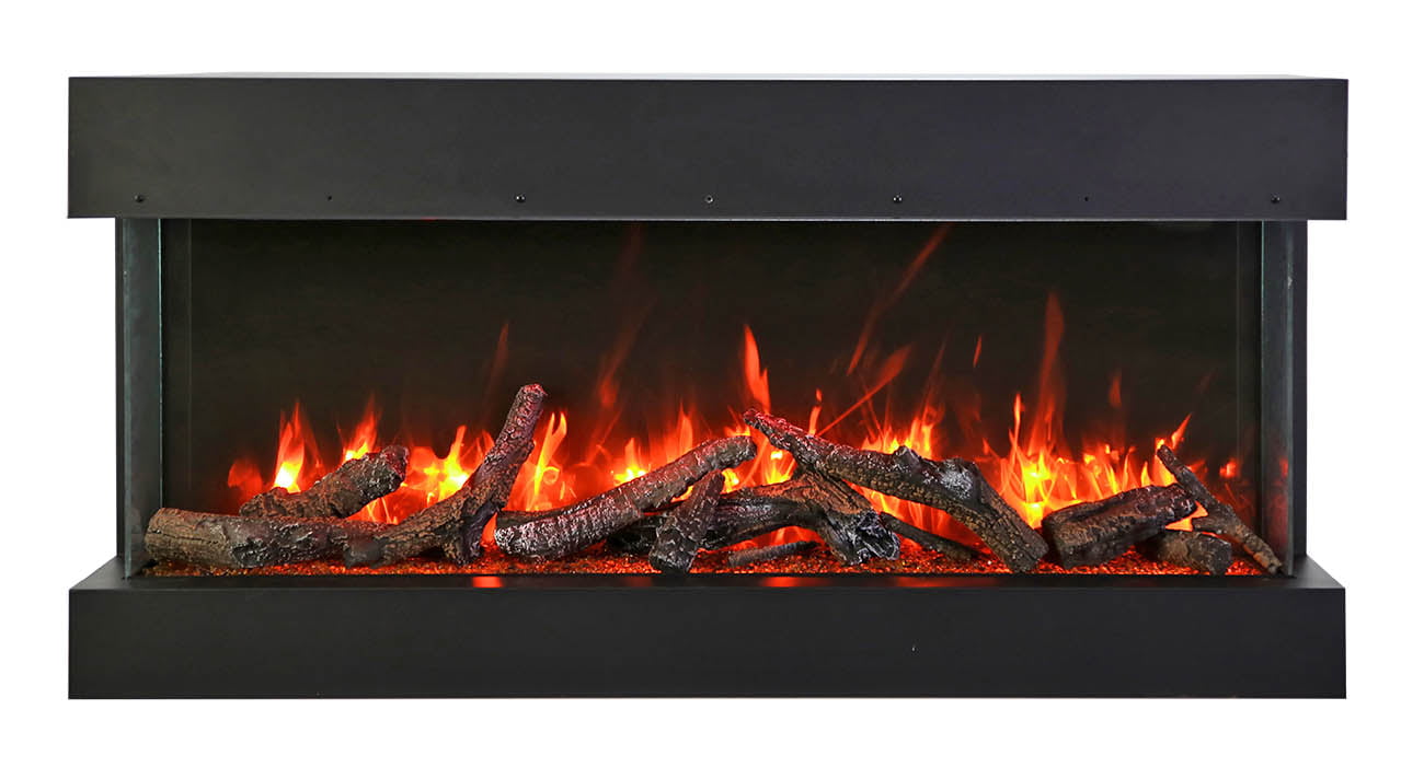 Amantii TRU VIEW SLIM 3-Sided Glass Electric Fireplace