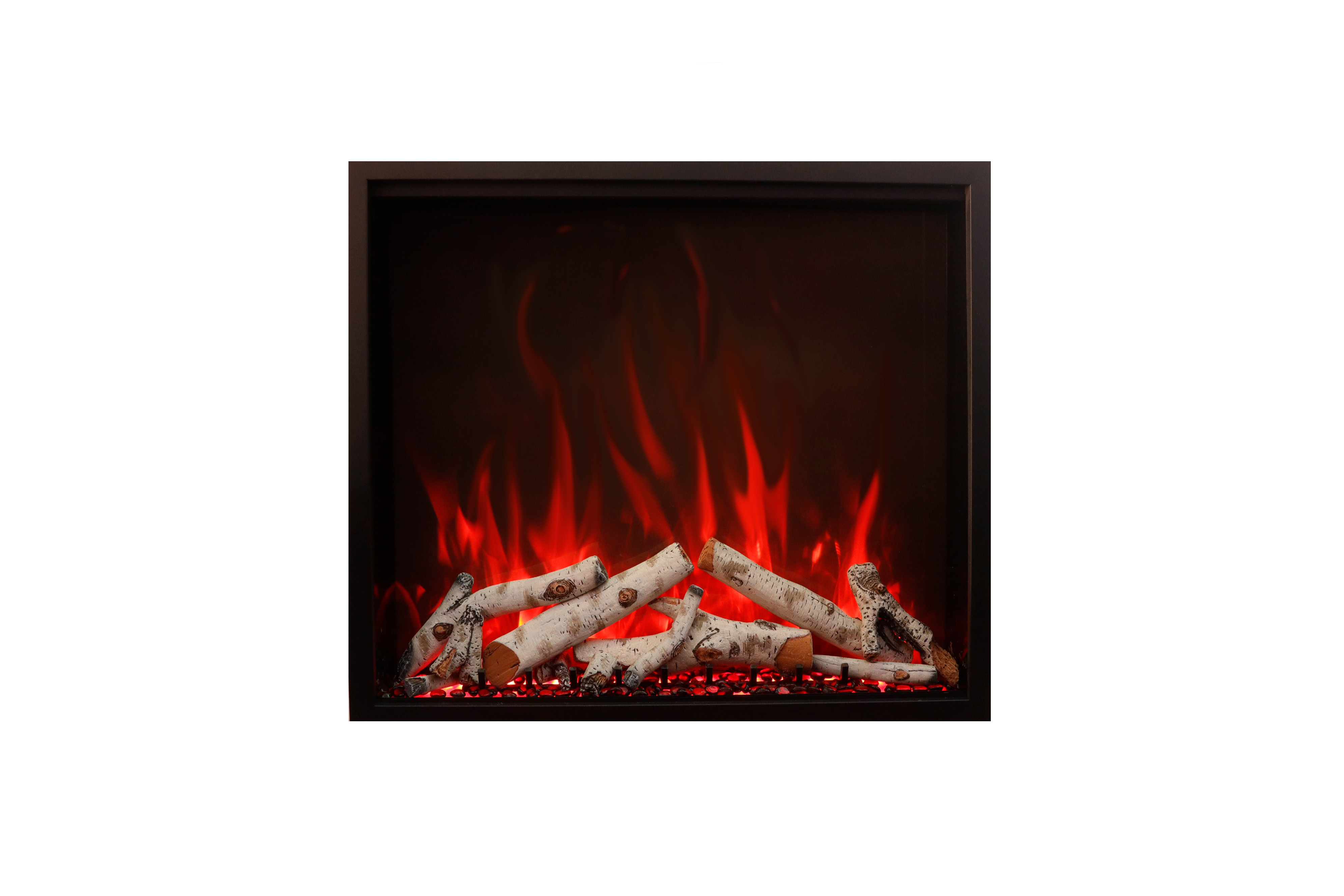 Amantii Traditional Bespoke Indoor / Outdoor Electric Fireplace Insert