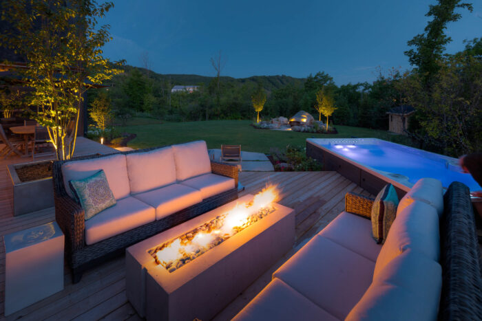 HPC FIRE Sonoma Lightweight Concrete Fire Pits by Dekko – Modern Outdoor Fire Features Built to Last