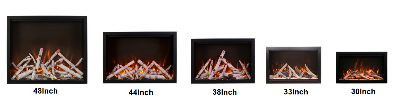 Amantii TRD Lumina Electric Fireplace