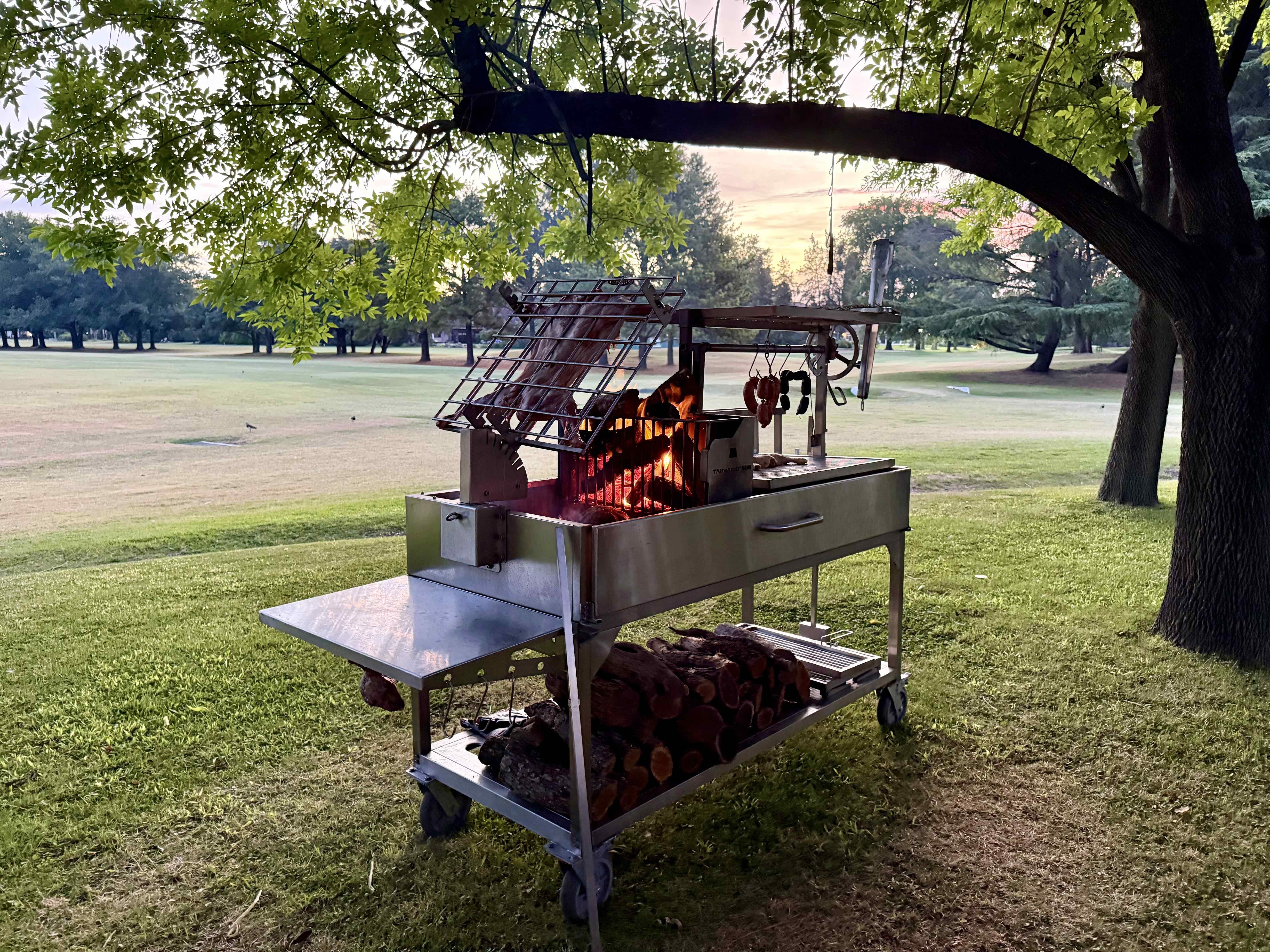Tagwood Premium XL Stainless Steel Charcoal Grill – BBQ26SS (2,600 Sq. In.)