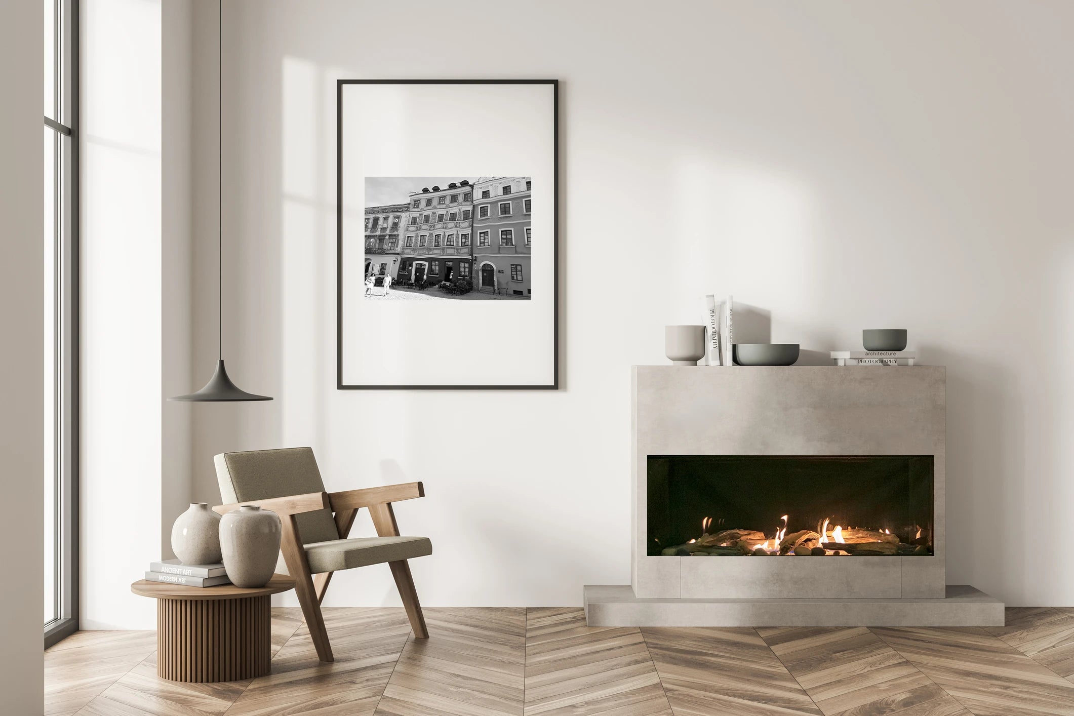 Sierra Flame Vienna Linear Style Gas Fireplace