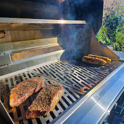 Wildfire Ranch Pro 36-Inch Built-In Natural Gas Grill – Black 304 Stainless Steel (WFPRO36G-BSS-NG)