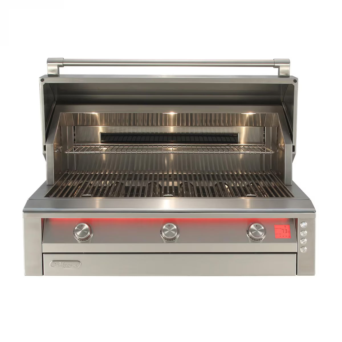 Alfresco AIPG 42-Inch 3 Burner Built-In Propane Grill – AIPG-42-LP