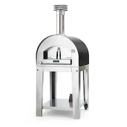 Fontana Forni Napoli Hybrid Pizza Oven on Cart – Anthracite