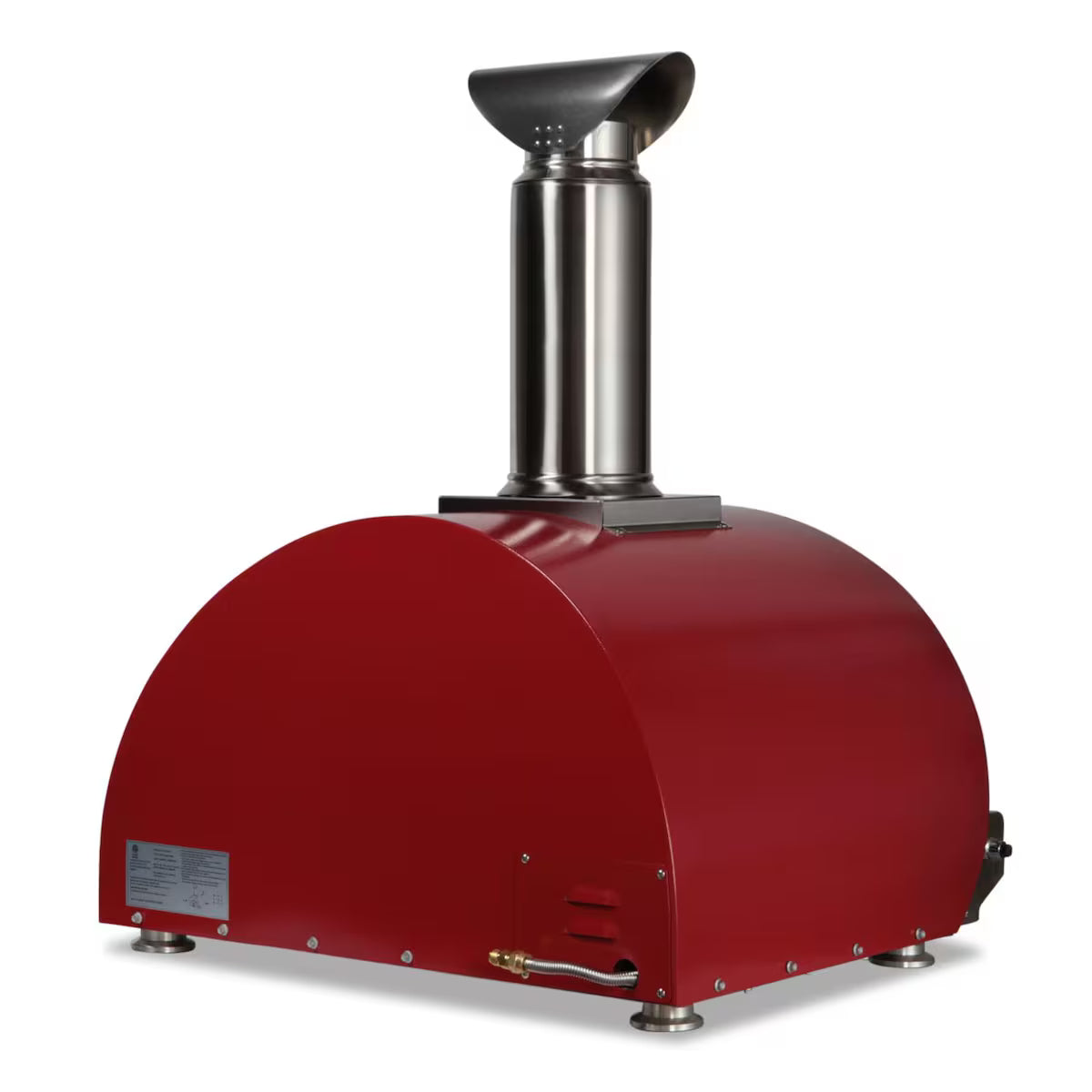 Coyote 30 Inch Hybrid Propane Pizza Oven - Red - C1PZ30HRLP