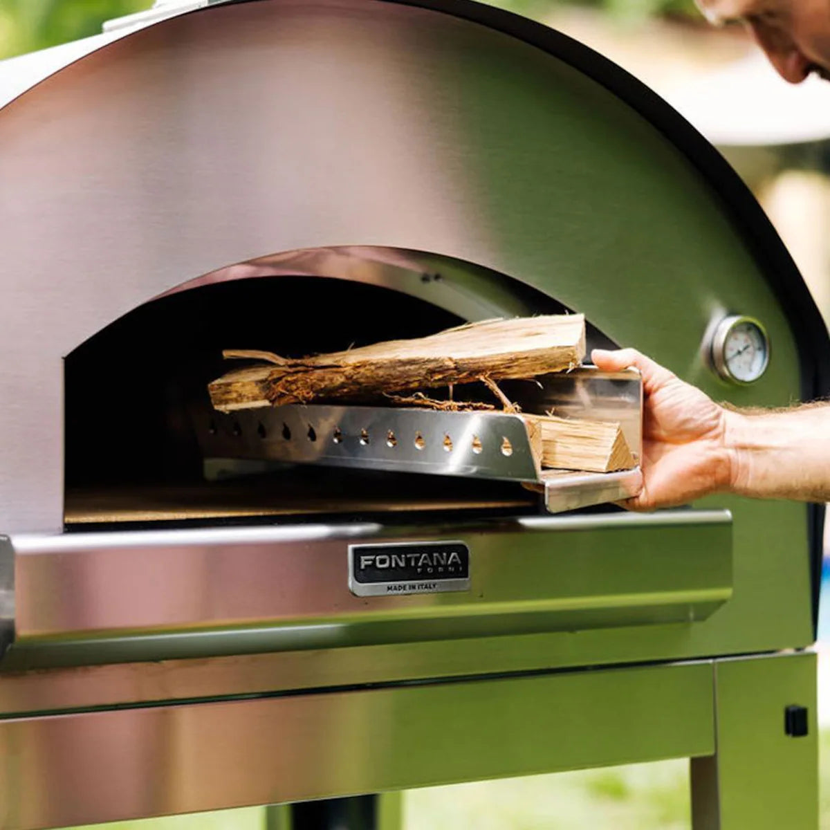 Fontana Forni Firenze Hybrid Pizza Oven – Anthracite (FTFIR-H-A)