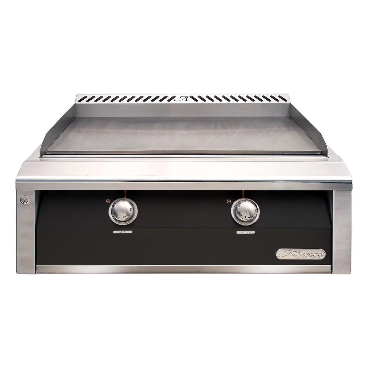 Alfresco 30-Inch Built-In Propane Griddle in Ultramarine Blue - AXE-30GT-LP-S5002