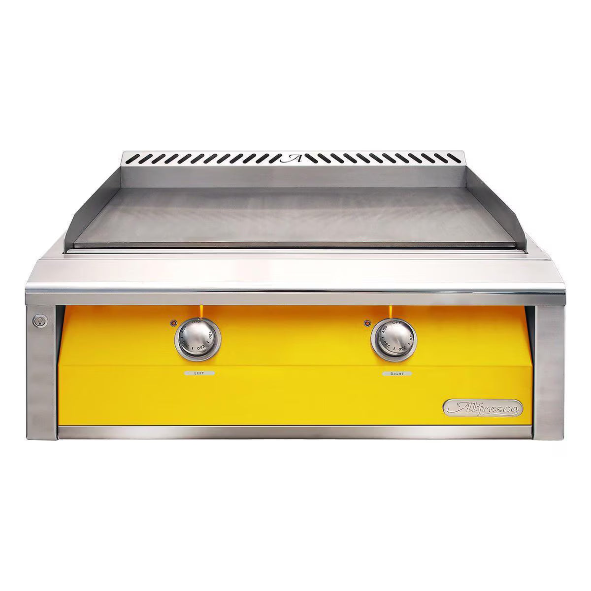 Alfresco 30-Inch Built-In Natural Gas Griddle in Blue Lilac – AXE-30GT-NG-S4005