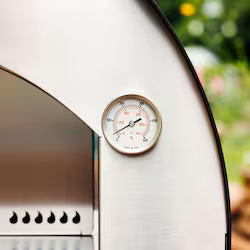 Fontana Forni Napoli Hybrid Pizza Oven on Cart – Anthracite
