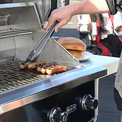 Wildfire Ranch Pro 42-Inch 4-Burner Propane Gas Grill – Black 304 Stainless Steel