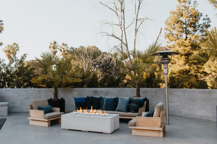 HPC FIRE Avera Lightweight Concrete Fire Pits by Dekko