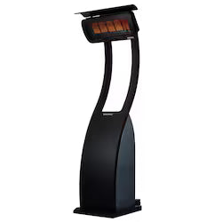 Bromic Heating Tungsten Smart-Heat 38,500 BTU Freestanding Propane Patio Heater – Portable Outdoor Infrared Heater (BH0510001)
