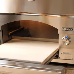 Lynx Professional Napoli 30-Inch Natural Gas Outdoor Pizza Oven with Mobile Kitchen Cart (LPZAF-NG)
