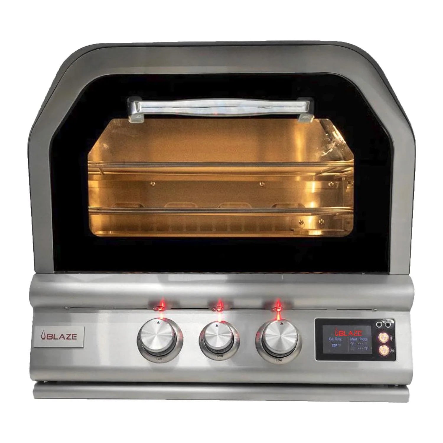 Blaze 26-Inch Built-In Propane Outdoor Oven with Rotisserie – BLZ-26-PZOVN-LP