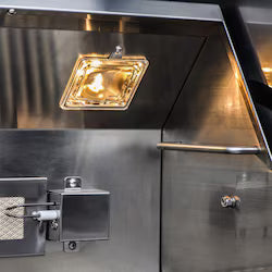 The Blaze Professional LUX 34-Inch 3-Burner Built-In Natural Gas Grill w/ Rotisserie - BLZ-3PRO-NG