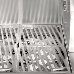 Hestan 42-Inch Propane Gas Grill with Rotisserie & Double Drawer Tower Cart – Tin Roof (GABR42-LP-BG)