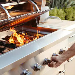 American Made Grills Encore 36-Inch Freestanding Hybrid Grill – Propane (ENCFS36-L)