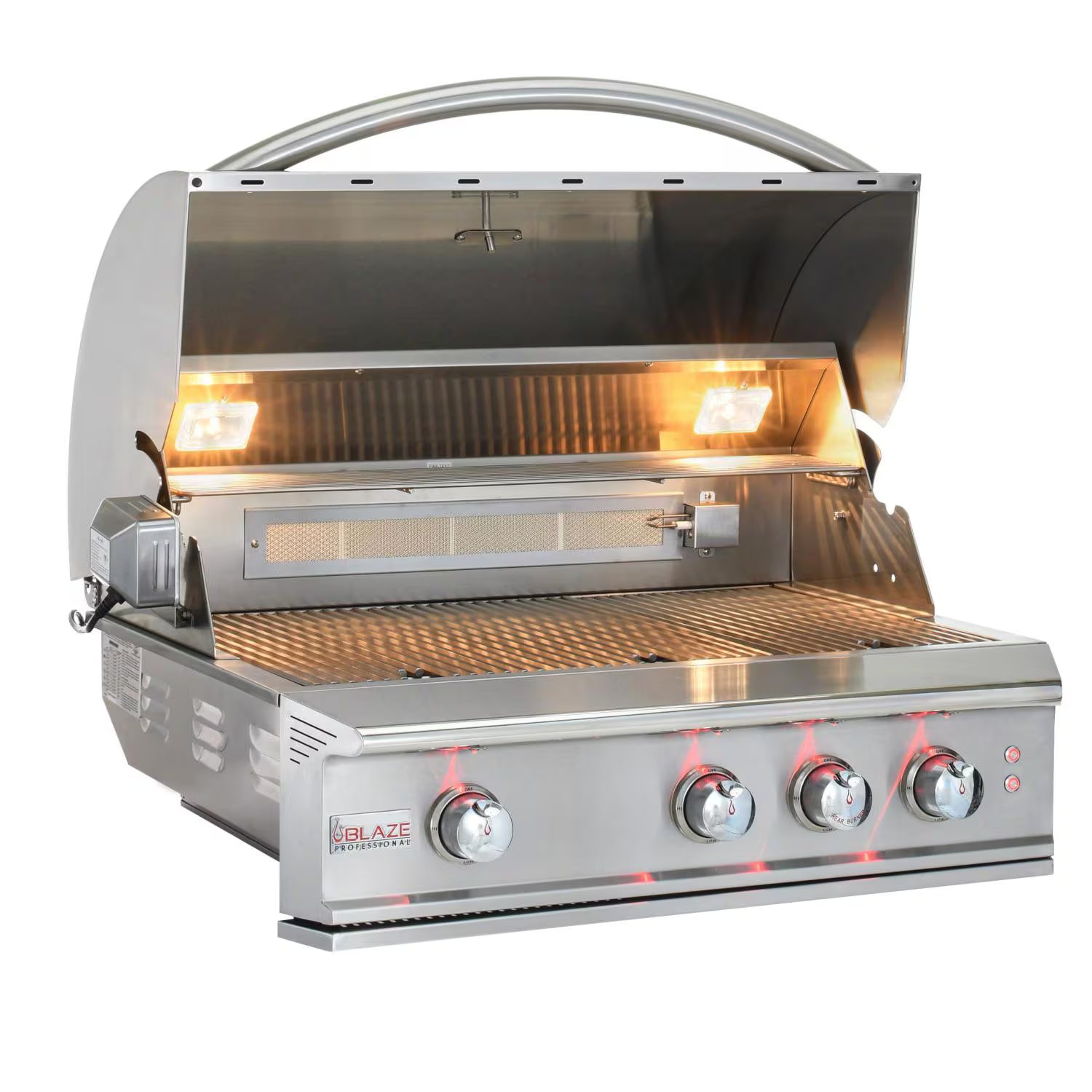 Blaze Professional LUX 34-Inch 3-Burner Built-In Propane Grill with Rotisserie – BLZ-3PRO-LP
