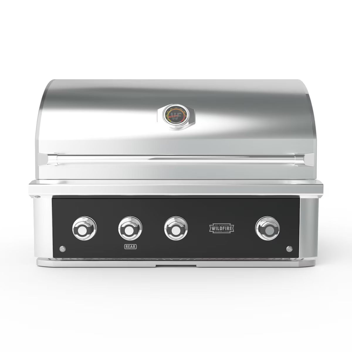 Wildfire Ranch Pro 36-Inch Built-In Natural Gas Grill – Black 304 Stainless Steel (WFPRO36G-BSS-NG)