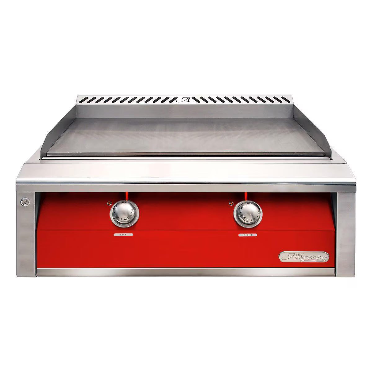 Alfresco 30-Inch Built-In Natural Gas Griddle in Blue Lilac – AXE-30GT-NG-S4005