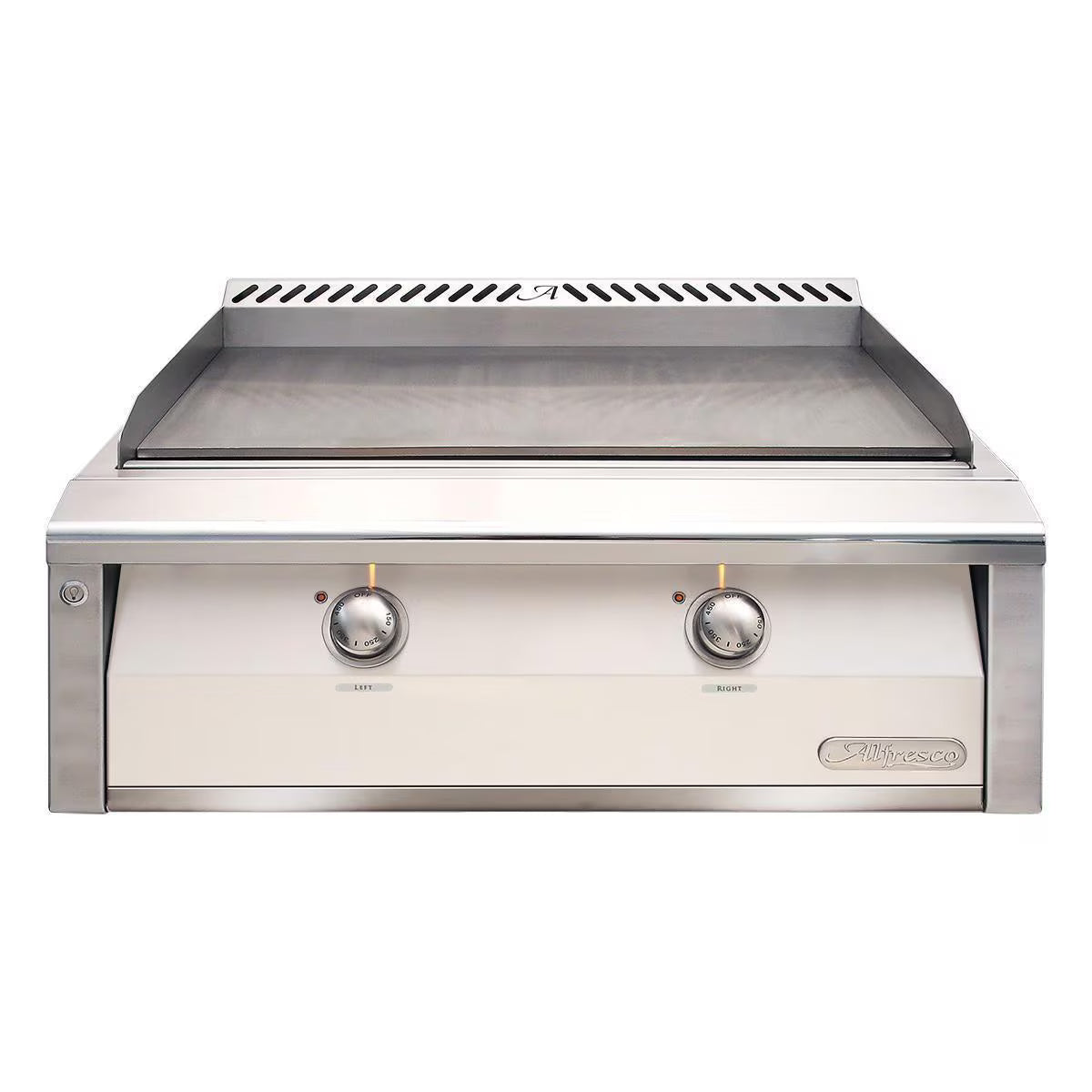 Alfresco 30-Inch Built-In Propane Griddle in Ultramarine Blue - AXE-30GT-LP-S5002