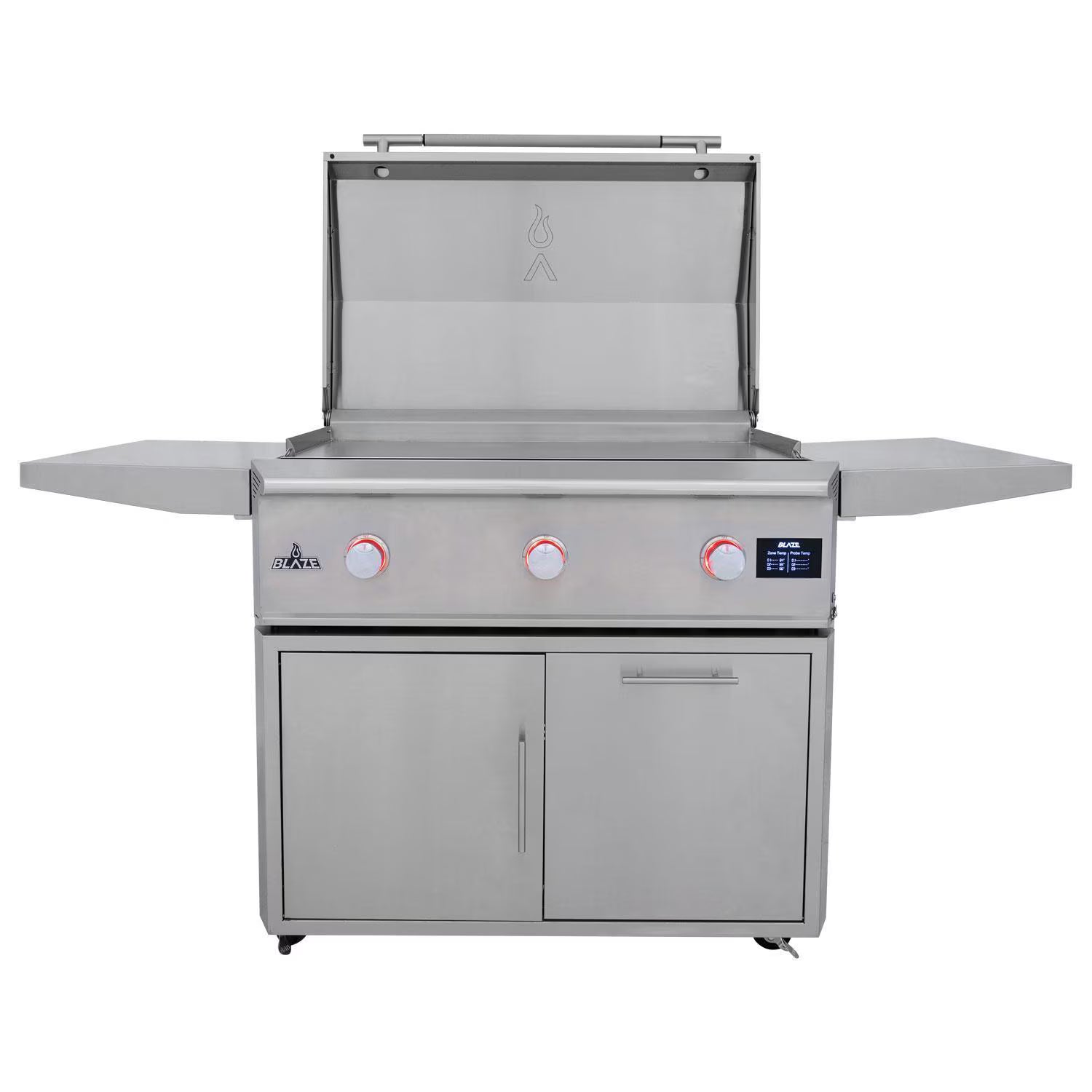 Blaze LTE PRO 40-Inch Propane Gas Griddle with Digital Temperature Display & Lift-Assist Lid