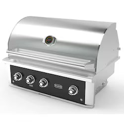 Wildfire Ranch Pro 36-Inch Built-In Natural Gas Grill – Black 304 Stainless Steel (WFPRO36G-BSS-NG)
