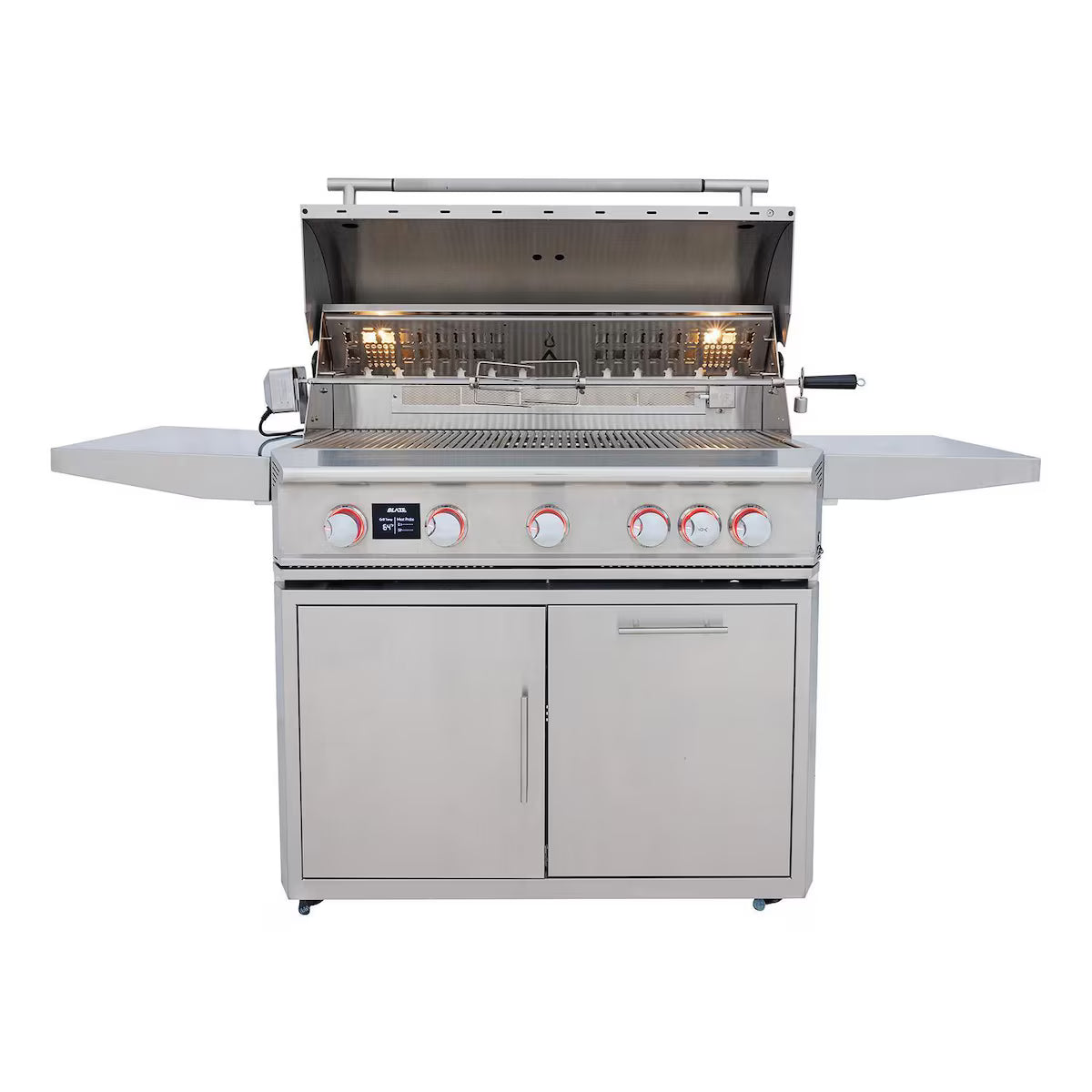 Blaze LTE PRO 32-Inch 4-Burner Built-In Natural Gas Grill with Digital Temperature Screen & Rotisserie – BLZ-4LTEPRO-NG