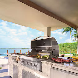 Blaze Professional LUX 34-Inch 3-Burner Built-In Propane Grill with Rotisserie – BLZ-3PRO-LP