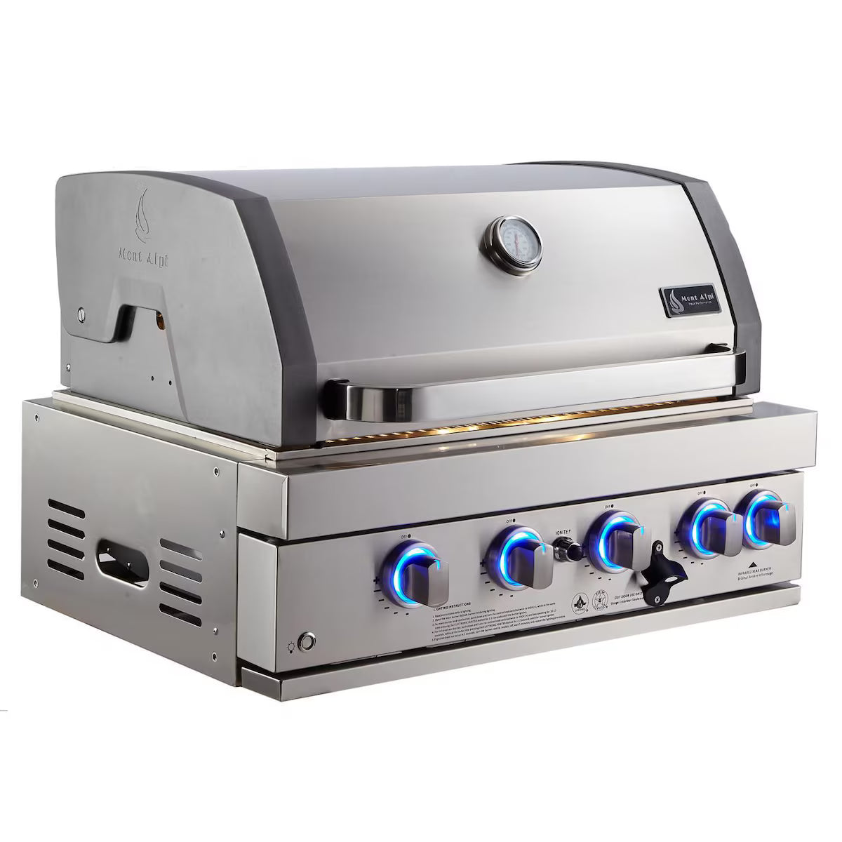 Mont Alpi 400 32-Inch Built-In Natural Gas Grill
