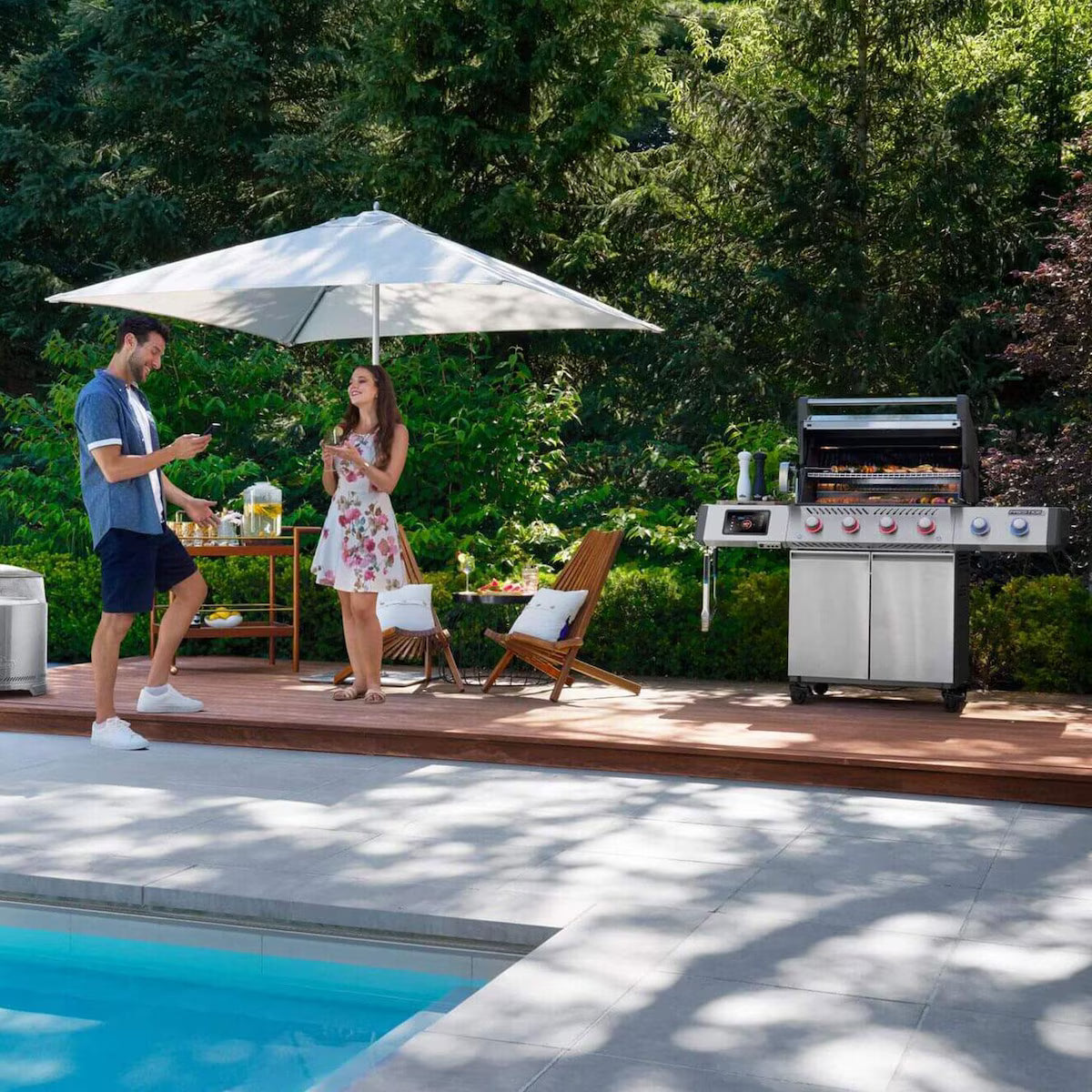 Napoleon Prestige PRO 500 4-Burner Propane Grill with Smart Technology – PRO500VXRSIBPSS