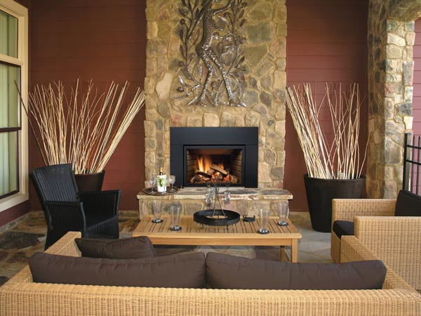 Sierra Flame Abbot 30 Gas Insert – Contemporary Direct Vent Fireplace Insert